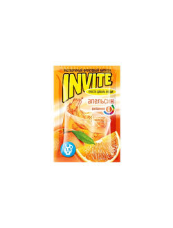 Растворимый напиток Invite Апельсин 9гр