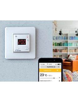 Терморегулятор Wi-Fi для теплого пола TERNEO ax