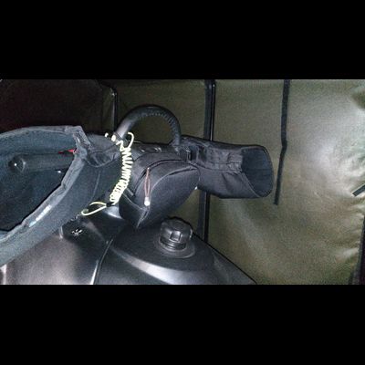 СУМКА НА РУЛЬ "ТАЙГА" для снегохода  c Т-образным рулем