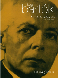 B.Bartok concerto no.1 for violin and piano