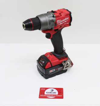 Мощный аккумуляторный шуруповерт MILWAUKEEM18 FUEL 18V + два аккумулятор 5A в сумке