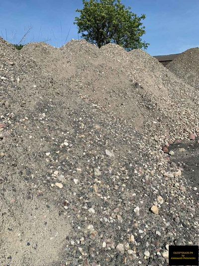 щебень б/у