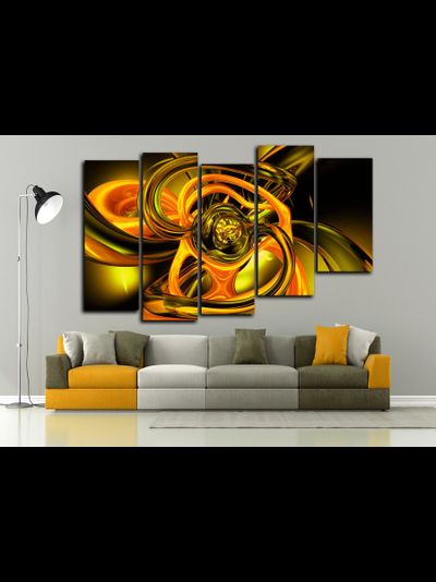 Модульная картина "Взгляд тысячелетия"