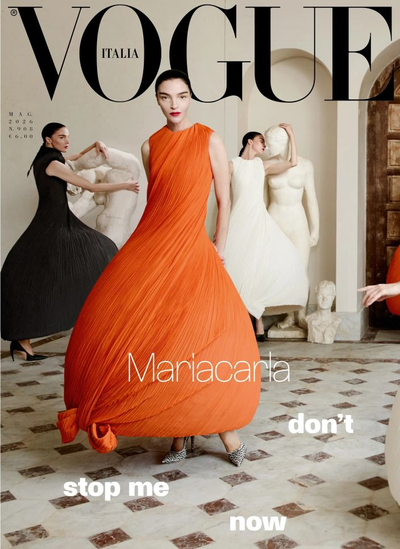 Vogue Italy May 2026 Mariacarla Boscono