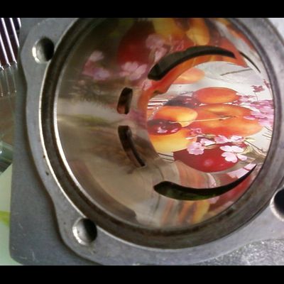 Керамическое покрытие цилиндров и сульфидо-молибденовое покрытие поршней на "Буран"