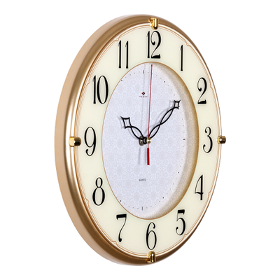 Часы настенные Классика с узором золото 32,5*32,5 [96 531]