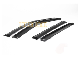 Дефлекторы окон AutoFlex, акрил для Toyota Land Cruiser 150 Prado 2009-