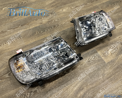 Фары Toyota Land Cruiser 100 светлые