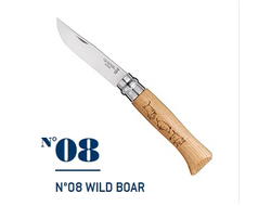 Нож Opinel N°08 Animalia Wild Boar (кабан)
