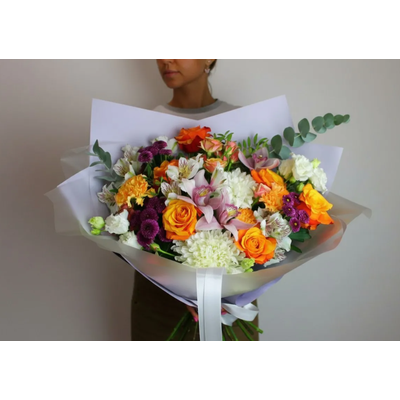 БУКЕТ ЦВЕТОВ НА ВКУС ФЛОРИСТА 15000р.