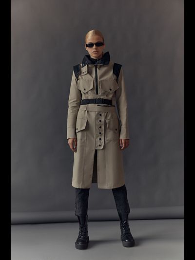 Плащ-трансформер Бежевый