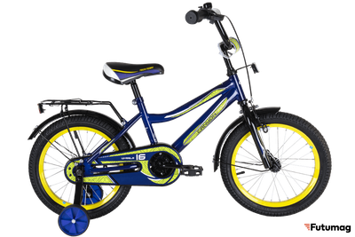 Велосипед TechTeam Canyon 14 желто-синий