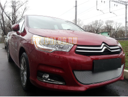 Защита радиатора Citroen C4 HB 2011-2016 chrome