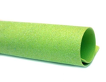Фоамиран глиттерный (перламутровый) цвет зеленое яблоко (№27) , 20*30 см, 2 мм