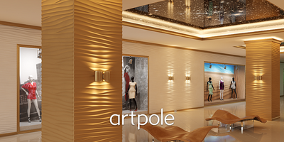 Гипсовая панель BREEZE артикул D-0005