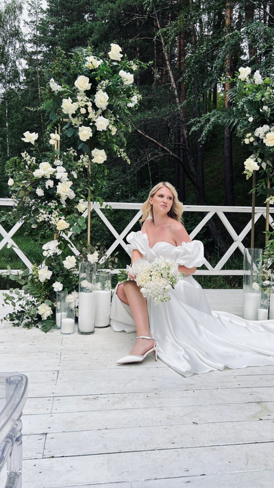 Арка для выездной церемонии "Романтика"