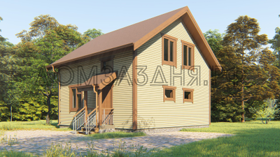 Коттедж 7,6х7,6