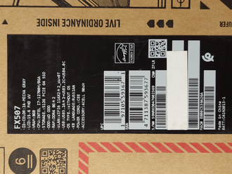 ASUS  TUF Gaming FX507ZI4-LP030 ( 15.6 FHD IPS 144Hz  Core i7-12700H RTX4070(8Gb) 16Gb 512+512Гб SSD )