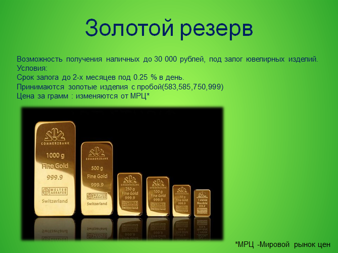 Золотой Запас Магазин