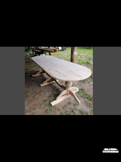 Oak table, стол из массива
