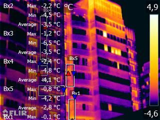 Проведение тепловизионного обследования многоквартирного жилого дома