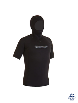 Футболка неопреновая 3мм Aquatics AQ624-10 с капюшоном ОП р.M