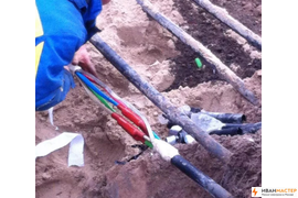 Ремонт кабеля в СНТ