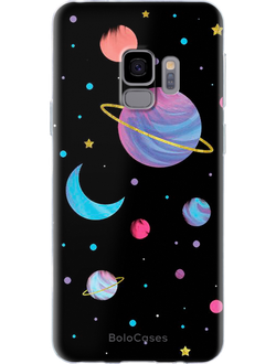 Чехол для Samsung с дизайном космос №11