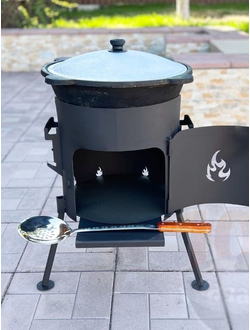 Печь под казан 8 литров разборная