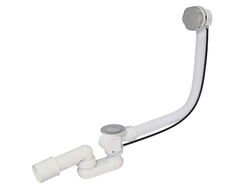 Слив перелив п/автомат Vega V55R 60см эко пластик хром