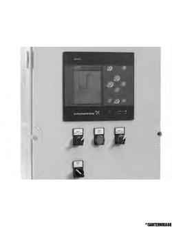 Шкаф управления для насосов Grundfos RU-ControlDC-S 2X4-5.9A SD-II 4 для трехфазных насосов, прямой пуск 97530916