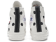 Кеды Converse Play Comme Des Garcons высокие белые в горошек