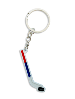 БРЕЛОК "КЛЮШКА" (МЕТАЛЛИЧЕСКИЙ ПЛОСКИЙ ДВУСТОРОННИЙ)