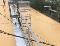 Гидроизоляция кровли полимочевиной