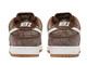 Nike SB Dunk Low Pro Paisley Brown сзади