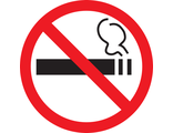 Знак P01-01 «Единый знак о запрете курения»