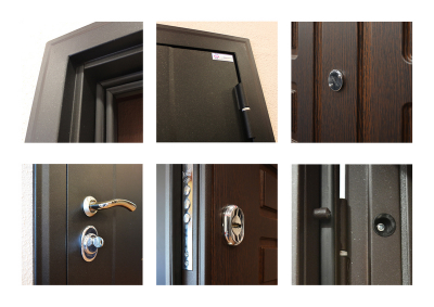 Стальная дверь   Агата 3. Заказная модель.