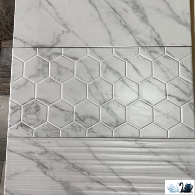 Плитка настенная Belani Marble белый 30 х 60 см под мрамор Береза керамика