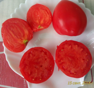 Томат Воловье сердце минусинское