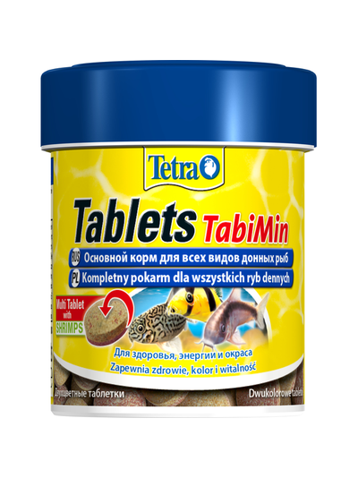 Tetra Tablets TabiMin корм для донных рыб 120 таб