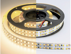 Светодиодная лента, самоклеющаяся Eleganz EL-LS-19W 12В/19,2Вт/6000K/2835, двухрядная