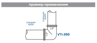 Уголок латунный Valtec VTr.090.N вн-вн резьба 90гр
