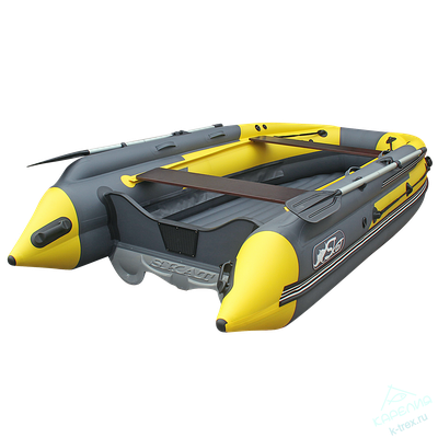 Лодка ПВХ Angler SKAT Тритон 390NDFi с Интегрированным фальшбортом