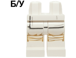 ! Б/У - Hips and Legs with SW White Leggings, Puttees Loose, Thin Wrap Pattern, White (970c00pb0325 / 6069921) - Б/У