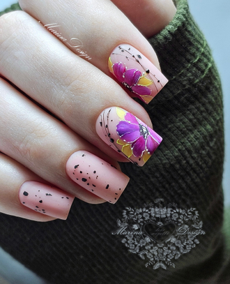 Матовый топ Вельвет "Перепелиное яйцо" - Velvet top coat Quail egg (10 ml)