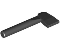 Minifigure, Utensil Axe, Black (3835 / 383526)