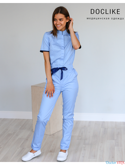 Комбинезон DOCLIKE DL613 Голубой