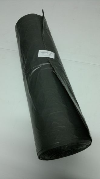Мешок для мусора ПНД 120л 70х110-15мкн черный/рул-45шт/ упаковка-10рул(450шт)