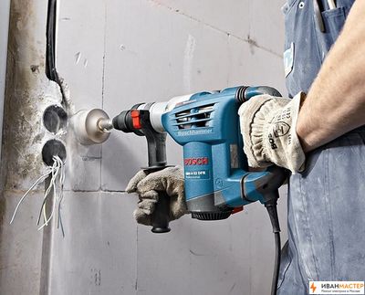 Штробление несущих стен в квартире ИВАНМАСТЕР