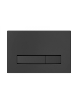 Кнопка BERGES для инсталляции  АТОМ Line черная SoftTouch